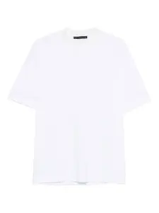 Футболка с круглым вырезом и короткими рукавами Low Brand, белый