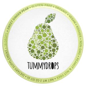 Tummydrops, сладкий имбирь и груша, 18 драже