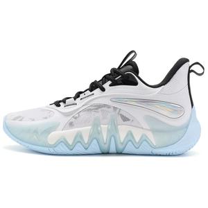 XTEP Обратные баскетбольные кроссовки с амортизацией второго поколения мужские бело-черные, цвет White Black