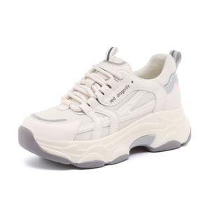 Женские повседневные кроссовки Low Top Chunky для увеличения роста RED DRAGONFLY, серый