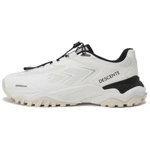DESCENTE Blackcomb V2 Cushioning, износостойкие низкие повседневные кроссовки Unisex белые черные