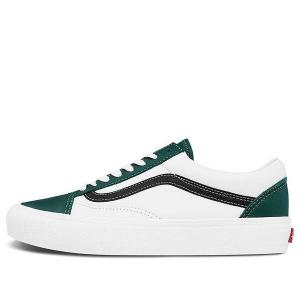 Кроссовки old skool vlt lx white/green Vans, белый