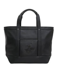 Сумка-шоппер из искусственной кожи BEVERLY HILLS POLO CLUB, размер L, цвет Black/Black/Black