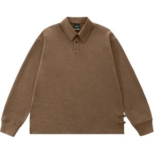 Унисекс поло CLOT, коричневый