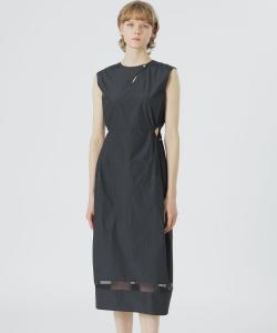 Платье-кокон с вырезами Loveless, цвет Black