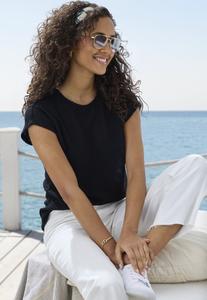 Футболка Vivance KURZARM 2PACK, Creme Schwarz/Black