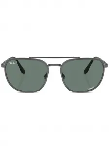 Солнцезащитные очки Chromance в квадратной оправе Ray-Ban, серый