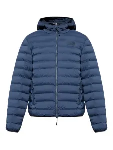 Стеганая куртка с капюшоном Ea7 Emporio Armani, синий