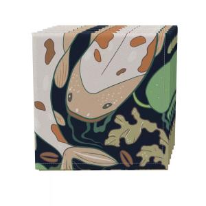 Набор салфеток из 4 шт., 100% хлопок, 20x20 дюймов, цветочный 118