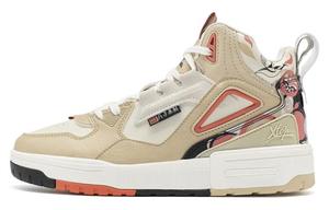 Обувь для скейтбординга Мужская с высоким верхом Коричневый/Белый Xtep