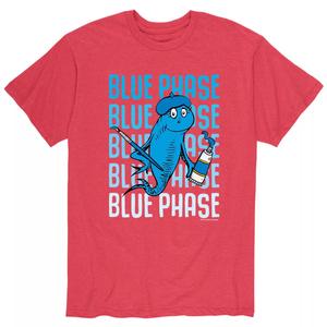 Мужская футболка Dr. Seuss Blue Phase Fish Licensed Character
