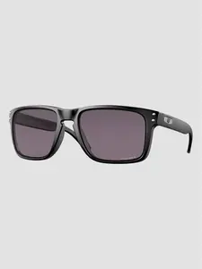 Матовые черные солнцезащитные очки Holbrook XL Oakley, серый