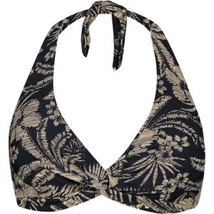 Топ бикини Barts Tuala Cross Halter, черный