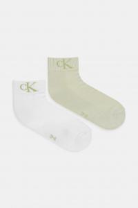 Носки 2 пары Calvin Klein Jeans, зеленый