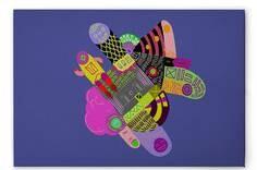 Картина на холсте A.S. Création Looneyland 2, фиолетовый