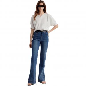 Футболка женская V-образный вырез ELLE, белый