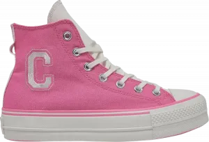 Кроссовки Wmns Chuck Taylor All Star Lift Platform Retro Varsity High 'Oops Pink', розовый