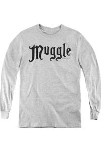 Футболка с длинным рукавом Harry Potter для магглов Gildan, Athletic Heather