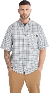 Timberland PRO Woodfort легкая фланелевая рубашка с коротким рукавом Flex, Skyway Yd