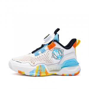 Кроссовки BIG WASP Kids Basketball Shoes Kids Mid-top, бежевый/синий