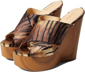 Женские сандалии Teisha3 на платформе GUESS, Brown Tiger