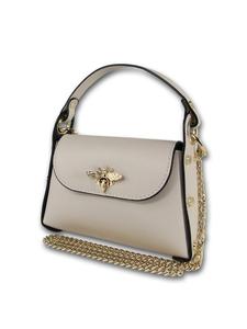 Кожаная сумка через плечо Toscanto бежевого цвета, примерно 19 см Toscanto