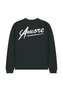 Толстовка AMORE BACK EMBROIDERY UNISEX Mira Paris, черный