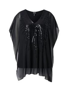 Рубашка черного цвета Ulla Popken