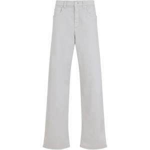 Женские джинсы Brunello Cucinelli, светлый серый