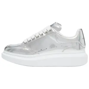 Кроссовки женские Alexander Mcqueen, серебристый