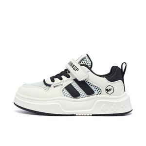 Детские кроссовки для скейтбординга с амортизацией, износостойкие, дышащие, легкие, с низким верхом BIG WASP, черный