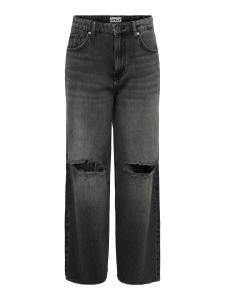 ONLY Свободные джинсы 'ONLAmber' в черном дениме