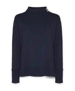 Свитер с пуговицами Elena Mirã², синий