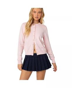 Женский вязаный кардиган Shlo Edikted, розовый