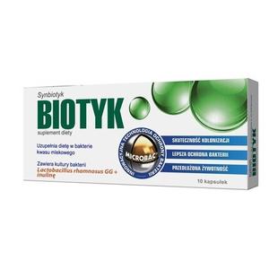 Biotyk 04G 10 капсул поддерживает правильную кишечную флору, Icn Polfa