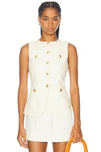 От Марианны Живерни Топ L'Academie, бежевый