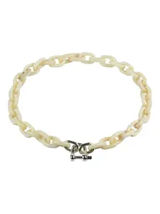 Серебряное ожерелье с цепочкой Parts Of Four