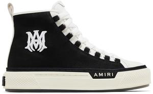 Кроссовки Amiri M.A. Logo Court High 'Black White', черный