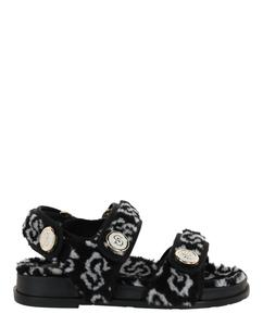 Keita Sandals Salvatore Ferragamo, мультиколор