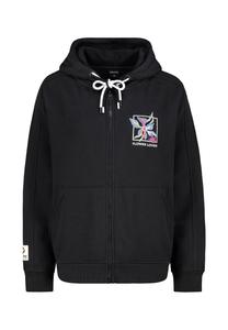 Толстовка Sublevel MIT BLUMENPRINTS, Dark-Grey/Dark Grey