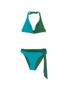 Пляжная одежда с завязкой и кольцом Fisico, синий