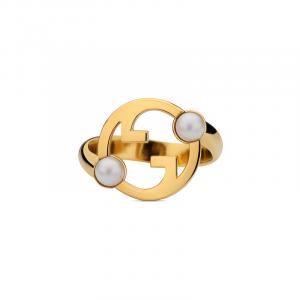 GUCCI Металлические, жемчужные, кристальные кольца Unisex Gold