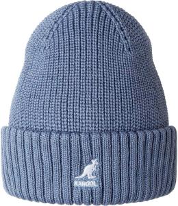 Kangol Merino Wool Beanie - Denim Blue / 1SFM Pull-Ons & Beanies