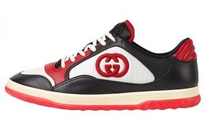 GUCCI Кроссовки MAC80 «Черно-бело-красные»