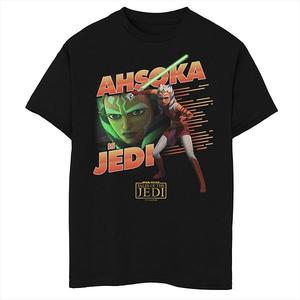 Футболка с принтом Ahsoka из серии Tales of the Jedi для мальчиков 6-20 husky Star Wars