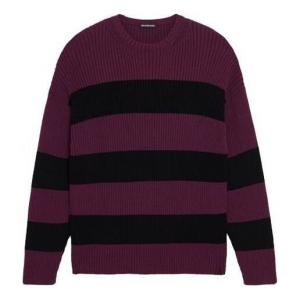 Свитер border bb knit sweater 'purple black' Balenciaga, фиолетовый