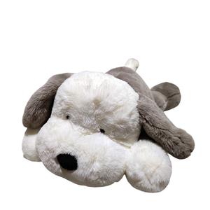 Мягкая и милая успокаивающая плюшевая кукла щенка высота 35cm/50cm/70cm Ten Thousand Children's Music, серый