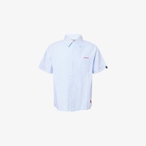 Рубашка Diner Icecream из хлопка в полоску, синий