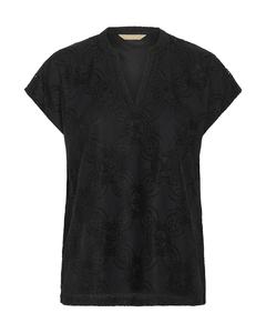 Блуза CULTURE Sigla Olu, черный