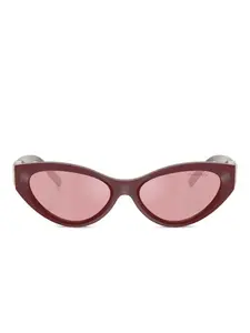 Солнцезащитные очки в оправе 'кошачий глаз' Tiffany & Co, красный